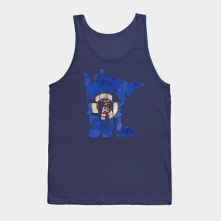 Minnesota Typo Map Tank Top